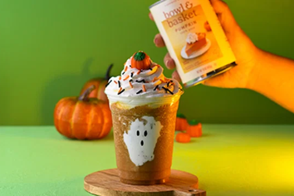 Fall Iced Pumpkin Spice Latte